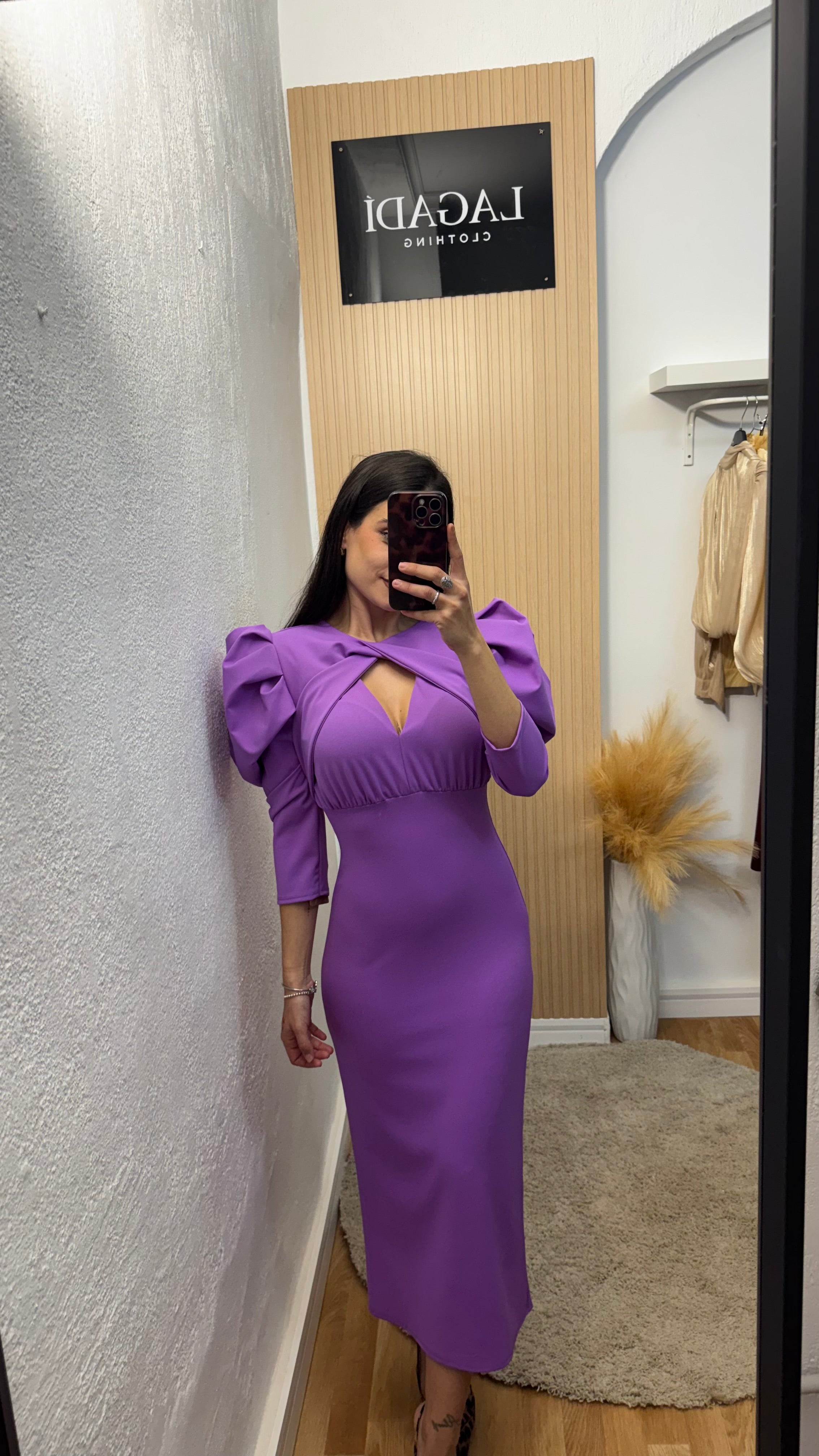 Vestido Bullón Lila