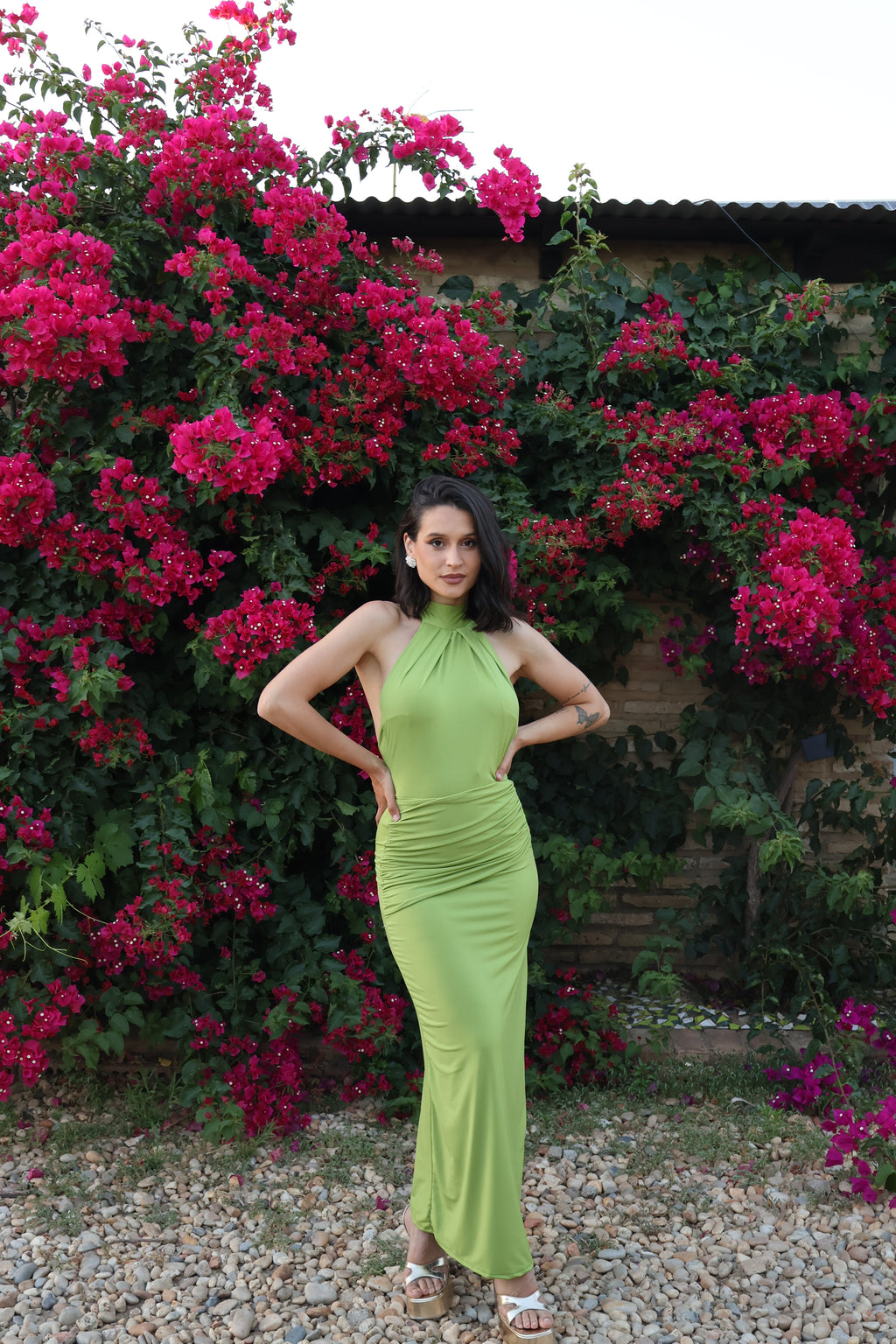 Vestido Jolie Pistacho