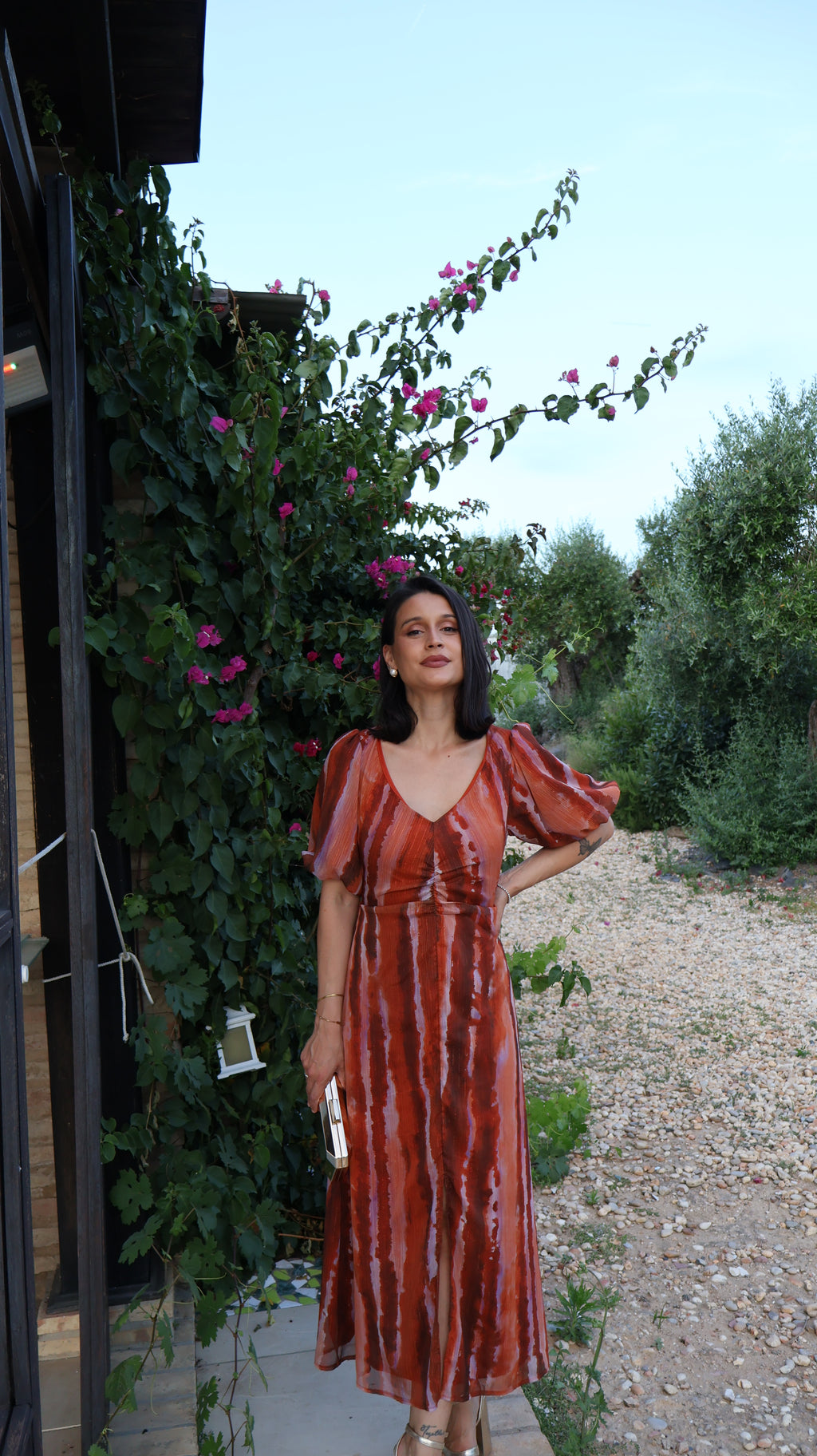 Vestido Tie Die Teja