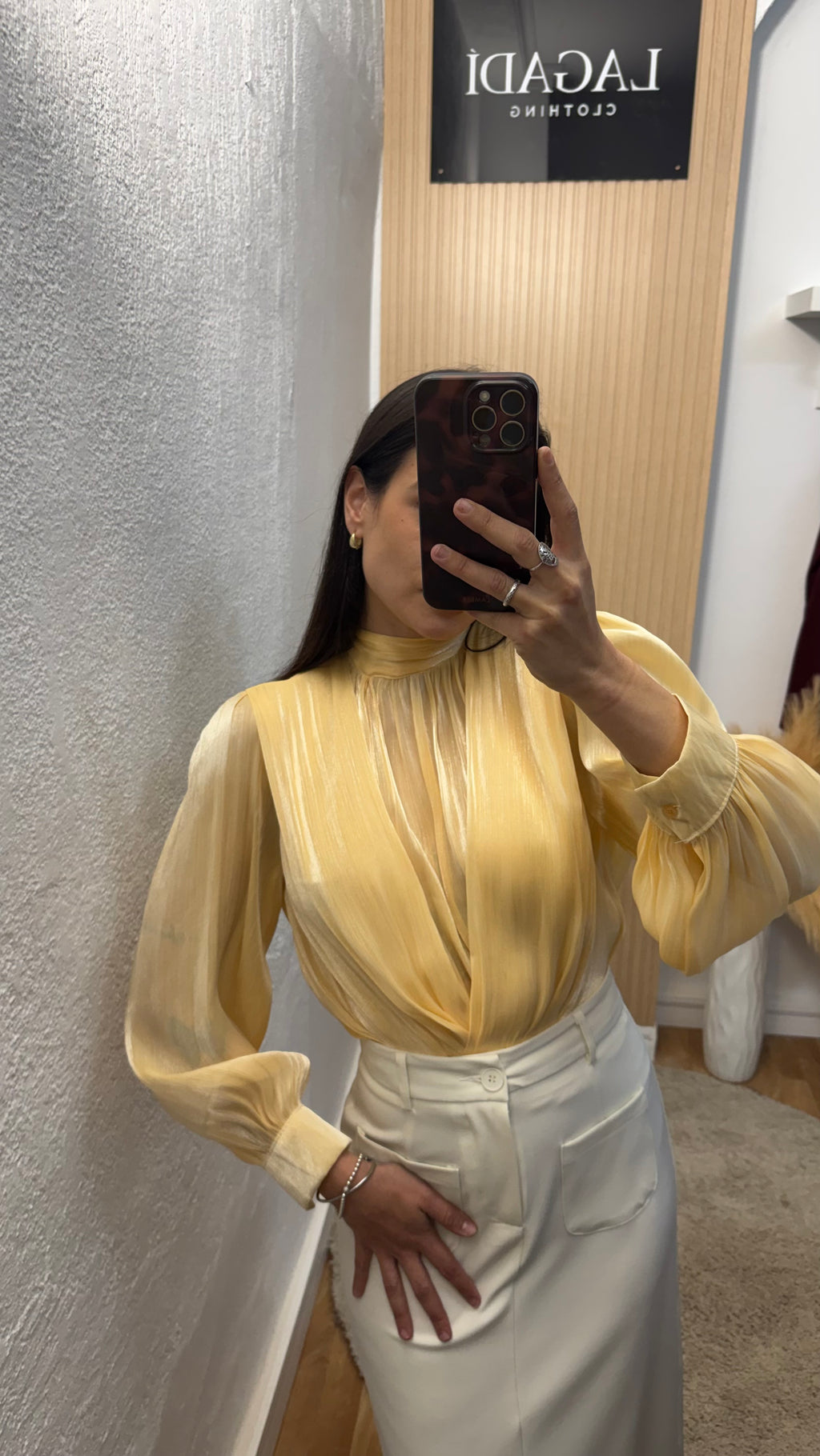 Blusa Sofía Amarillo