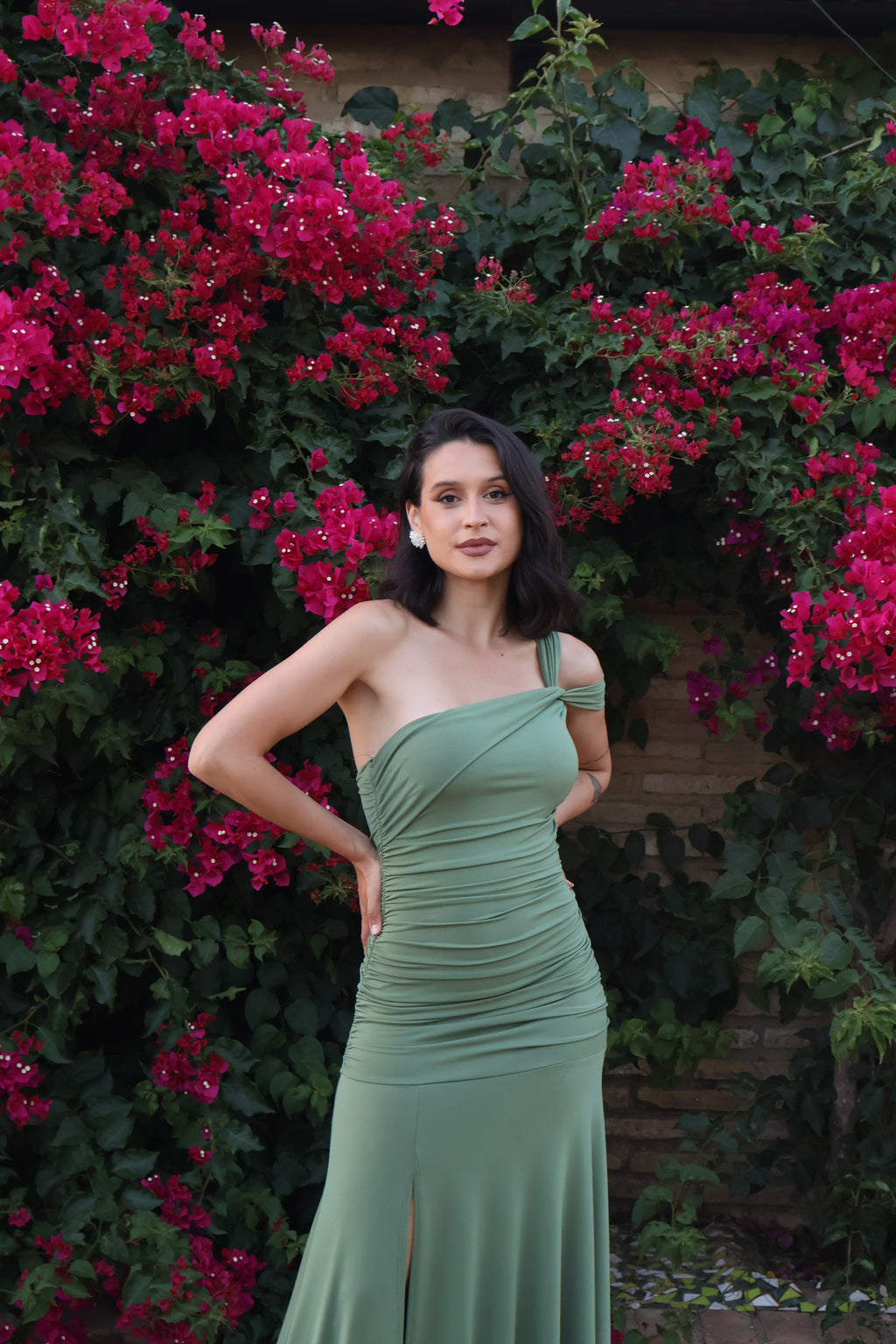 Vestido Duna Verde