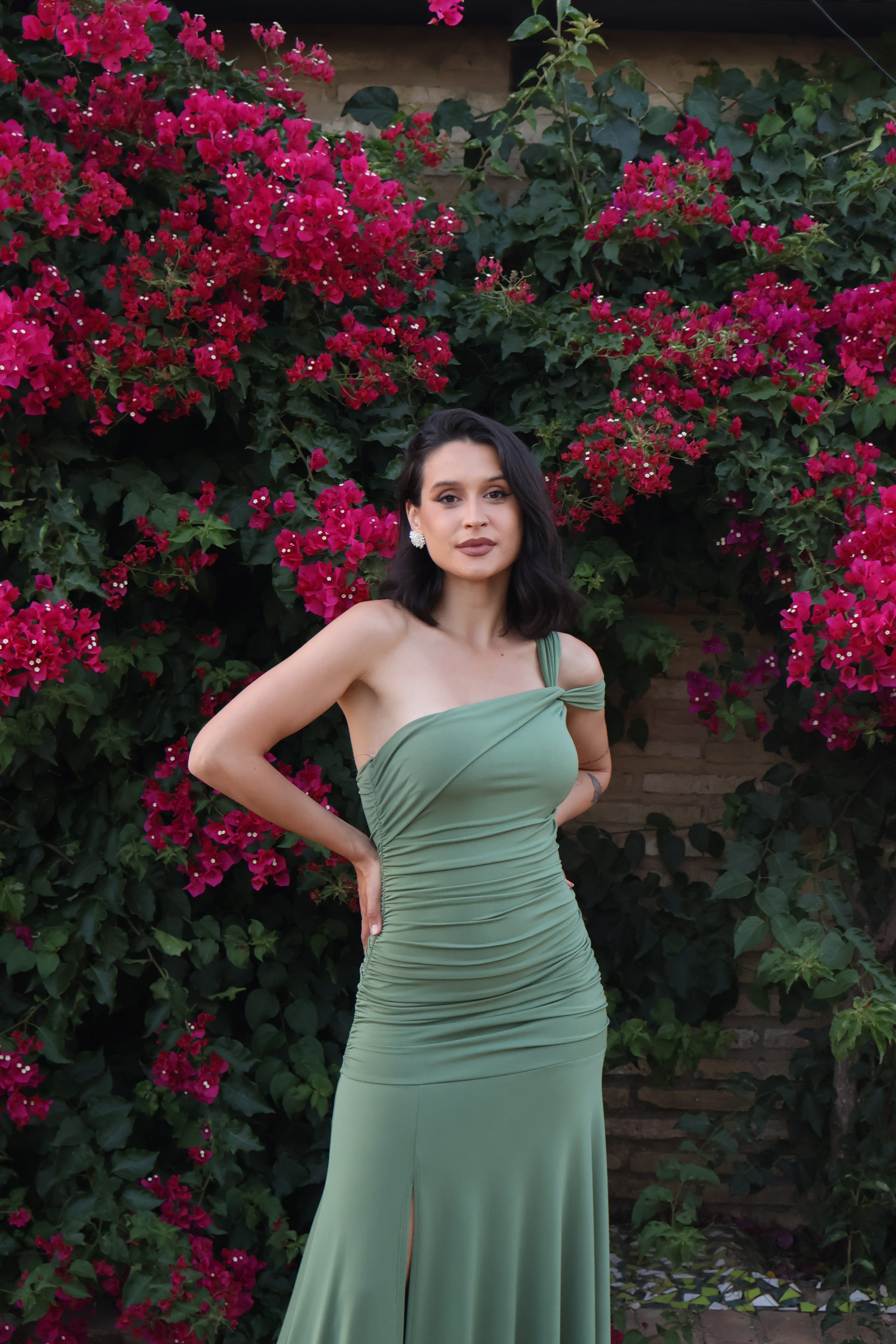 Vestido Duna Verde