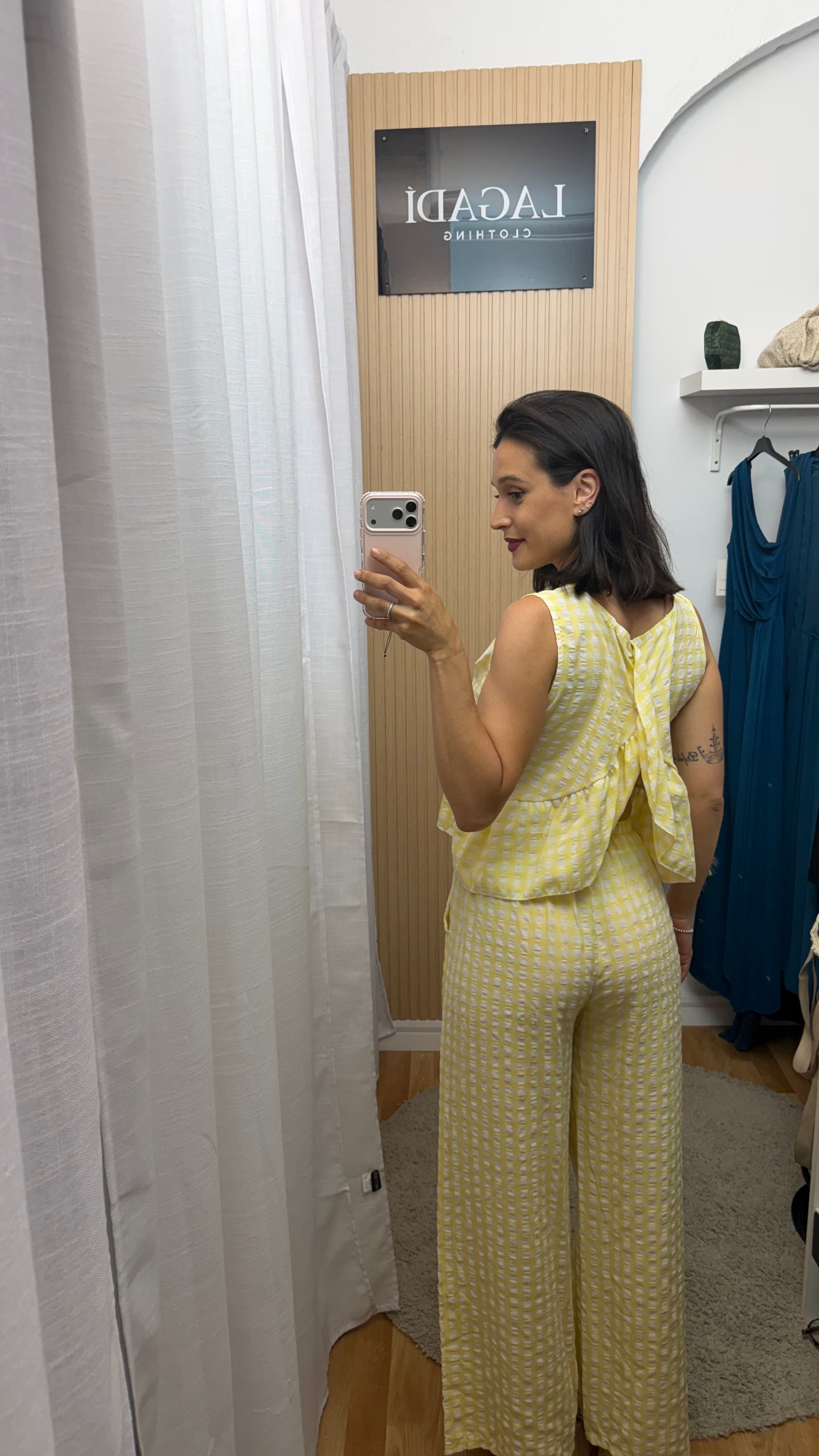 Conjunto VICHY amarillo