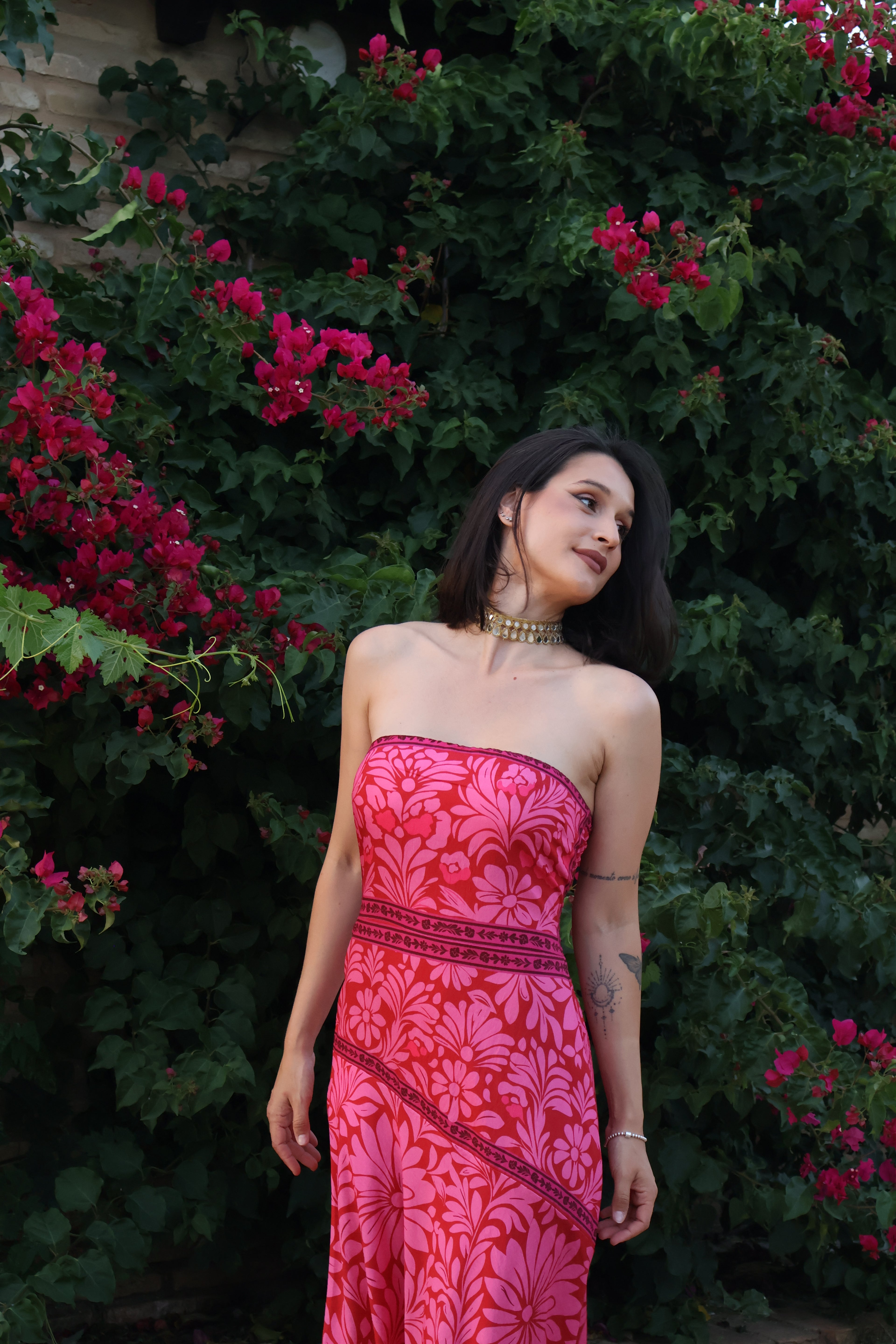 Vestido Tahití Rosa