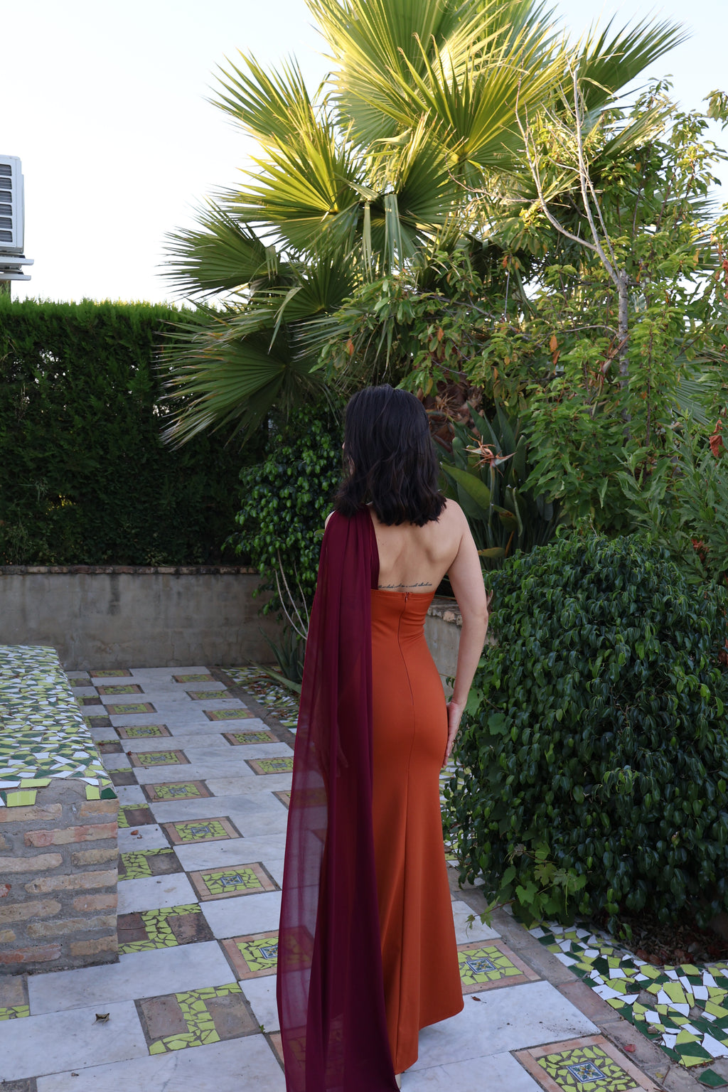 Vestido Aria Teja