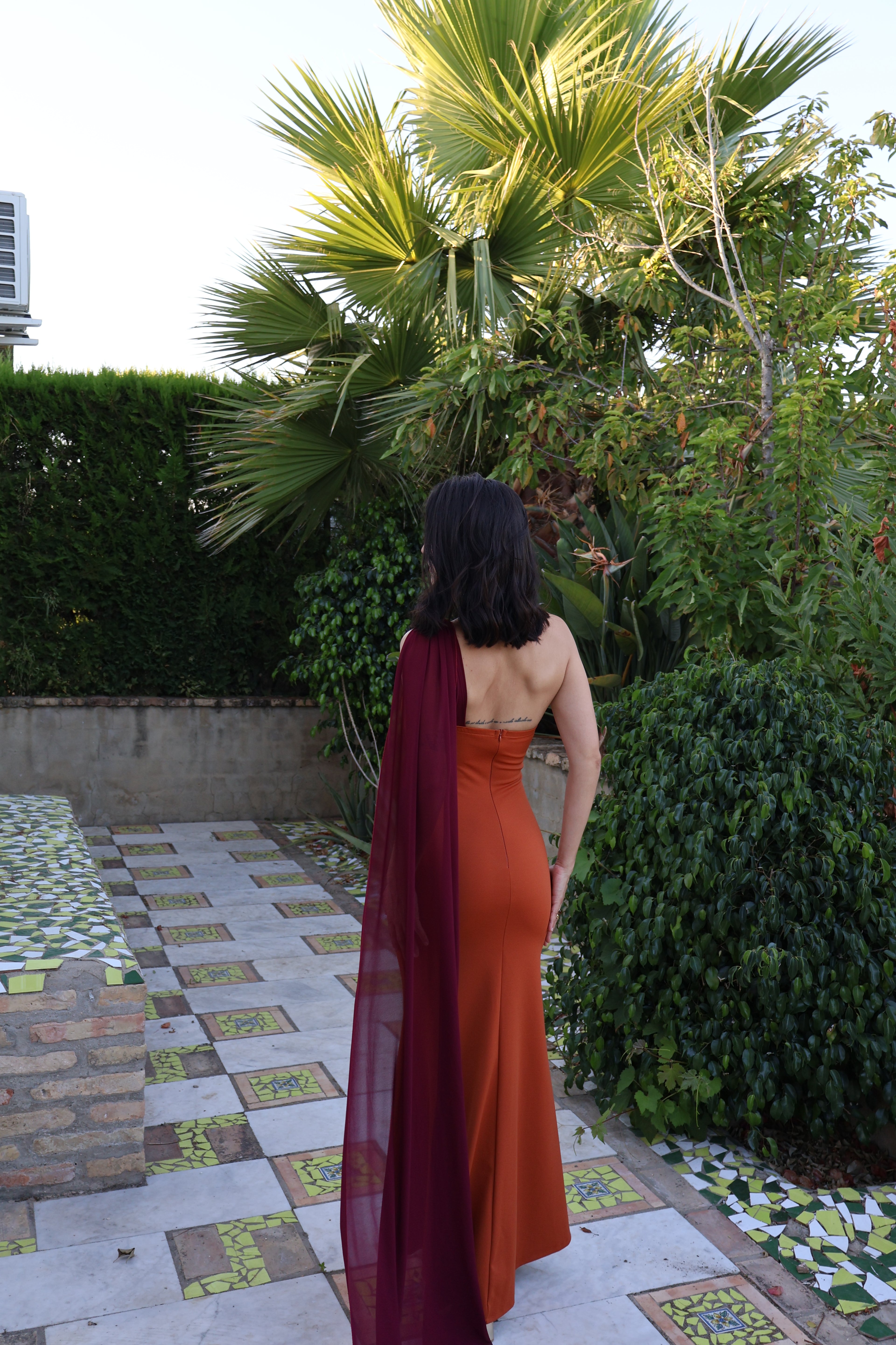 Vestido Aria Teja