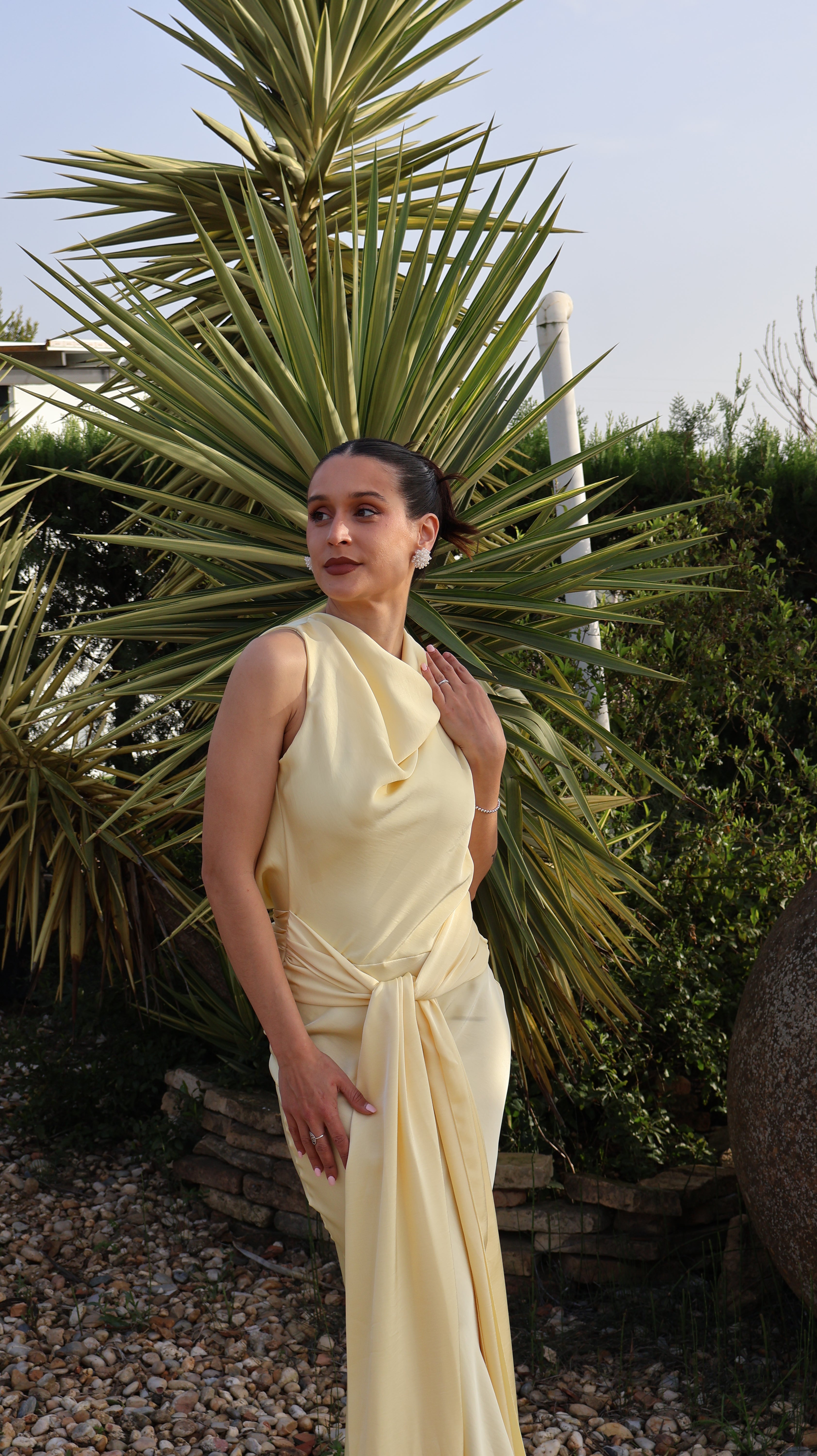 Vestido Carlota amarillo