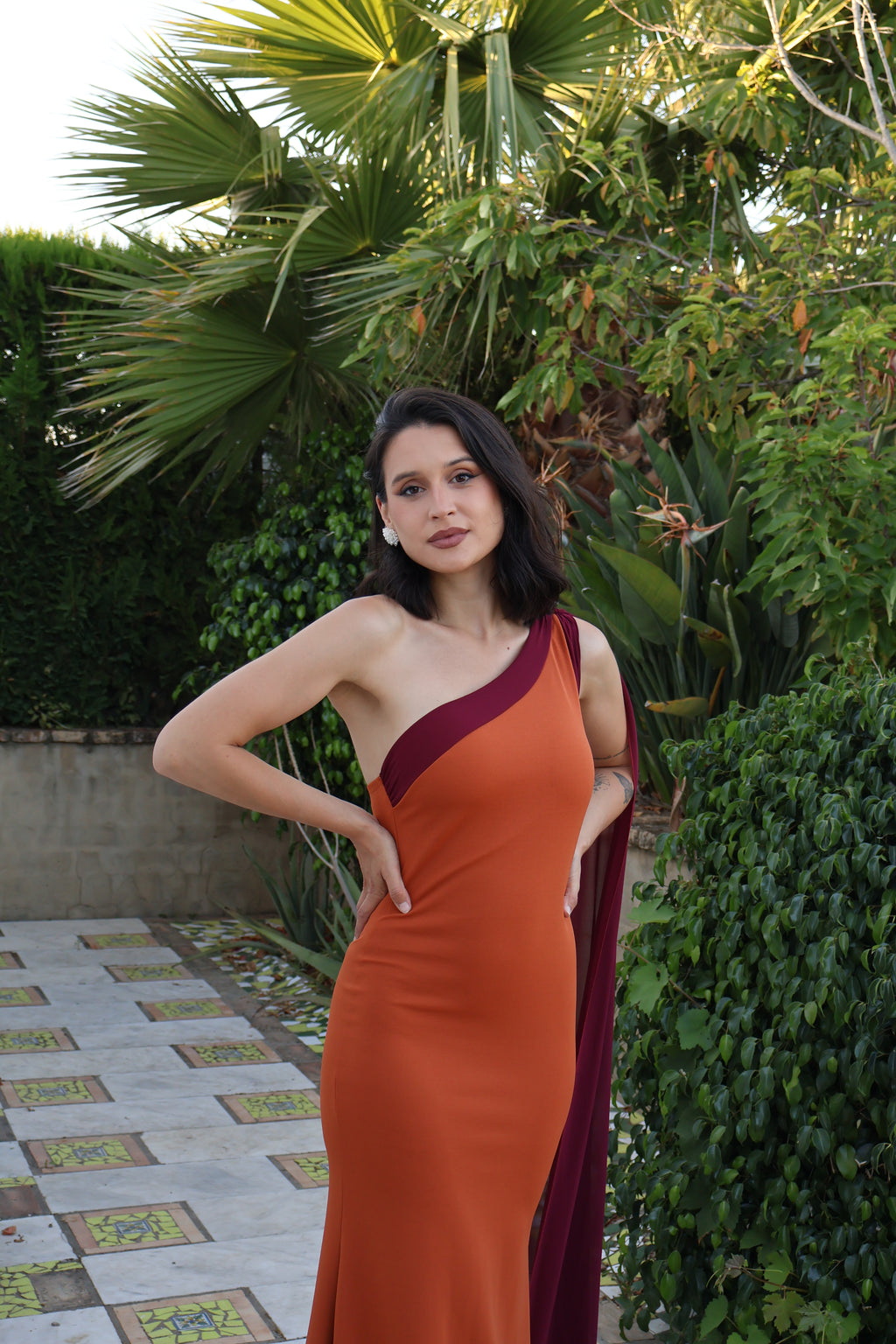 Vestido Aria Teja