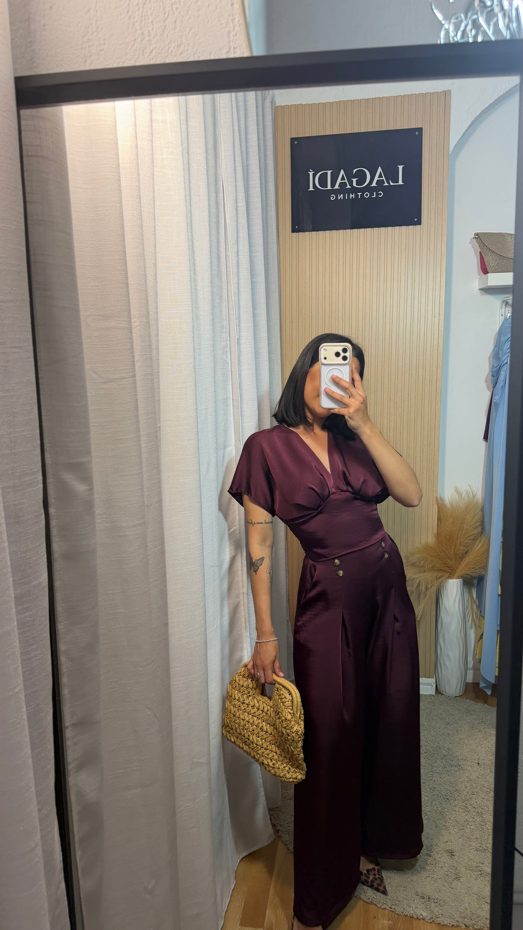 Conjunto Salma berenjena
