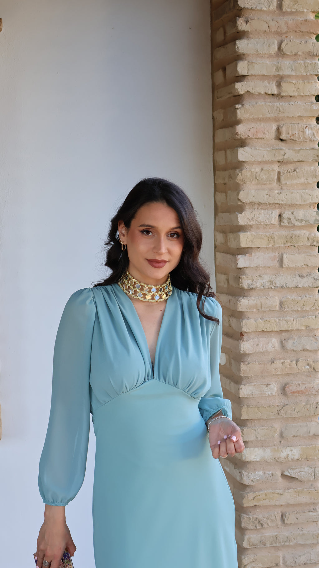 Vestido brisa Azul