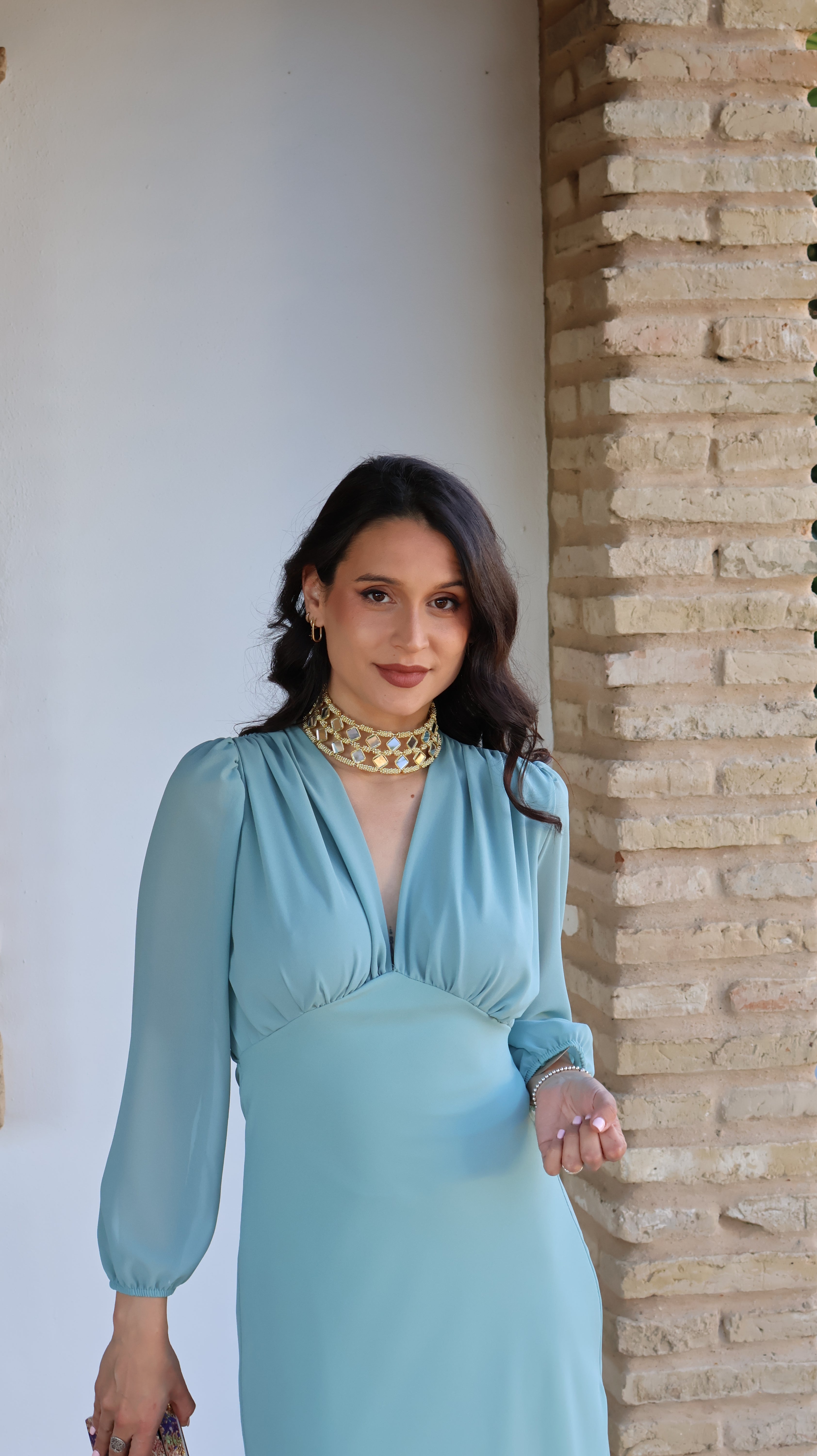 Vestido brisa Azul