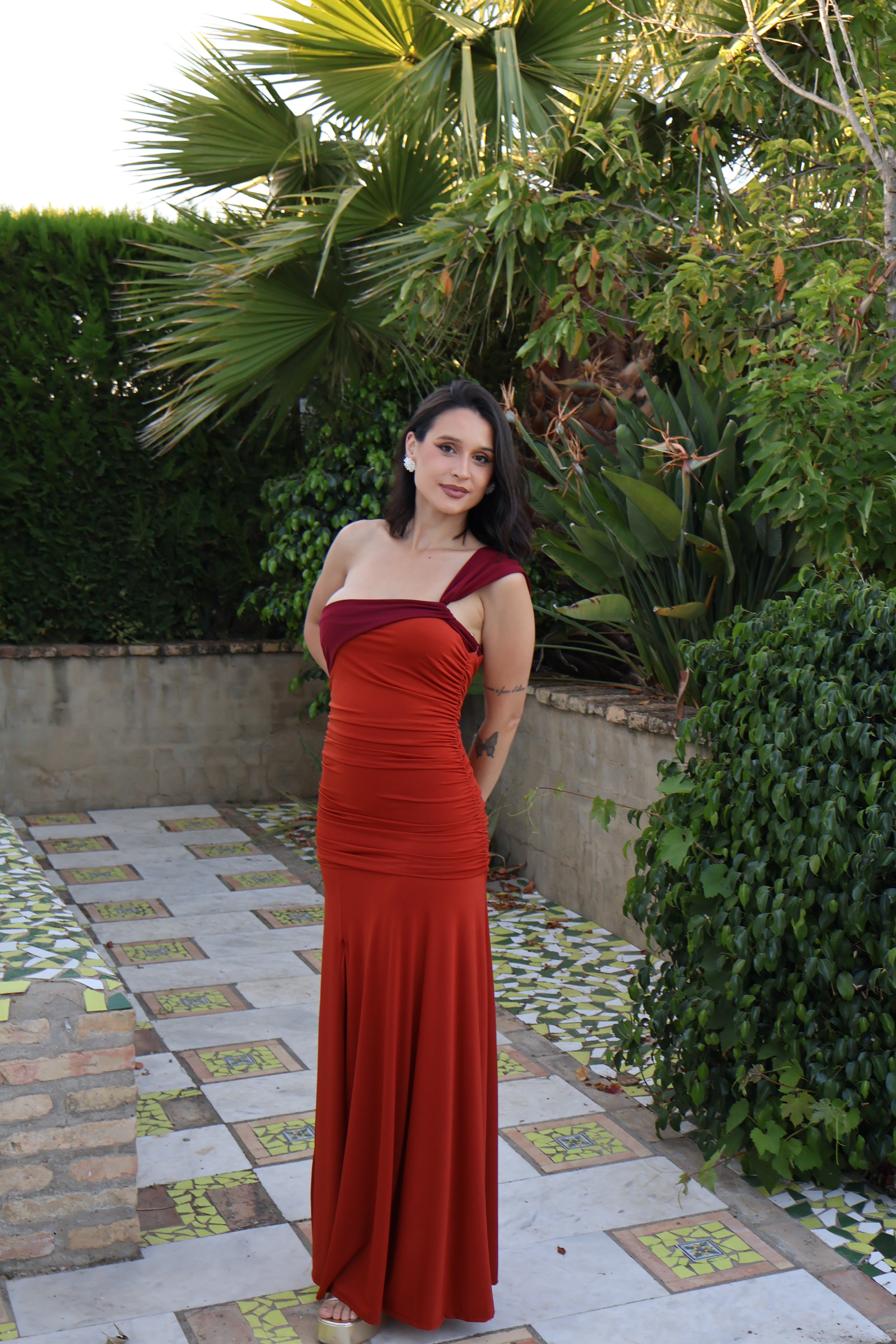Vestido Duna Bicolor
