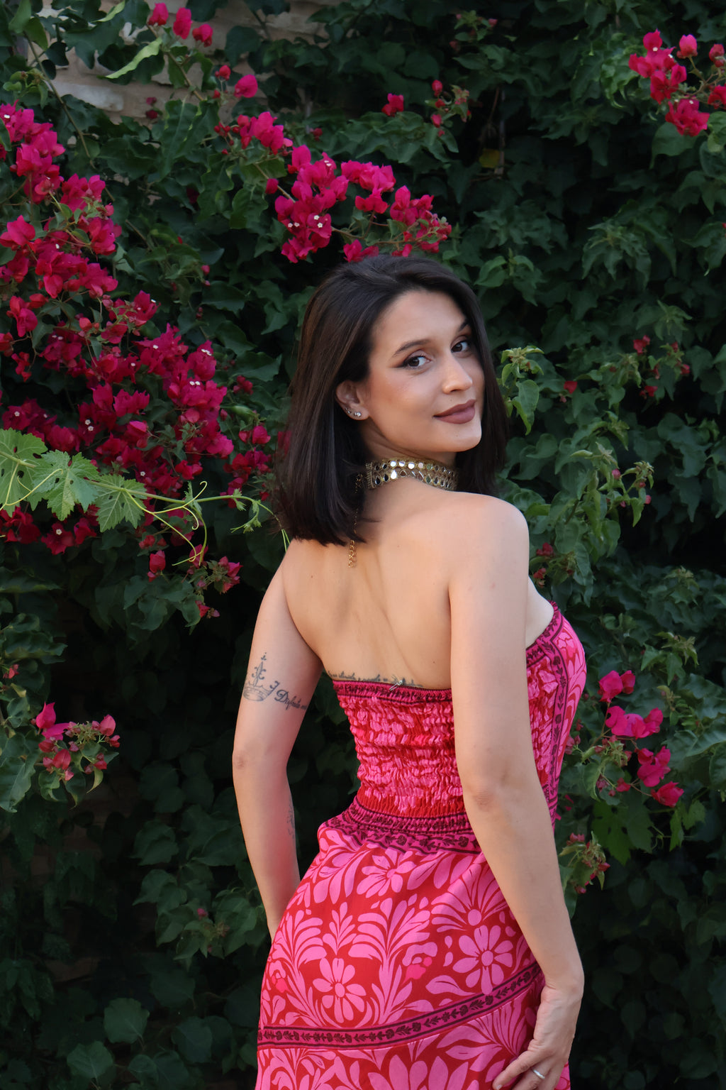 Vestido Tahití Rosa