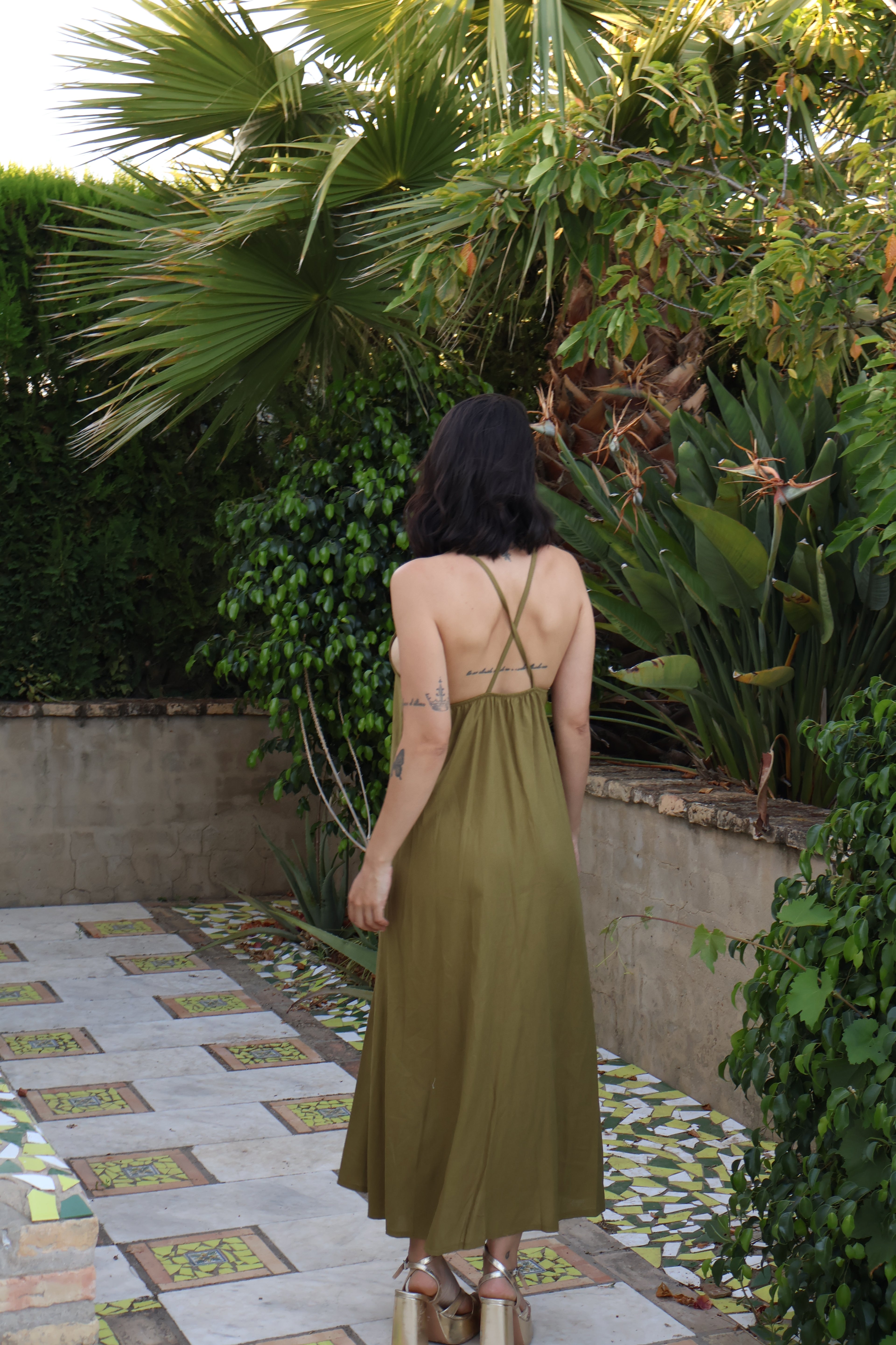 Vestido Azahar verde
