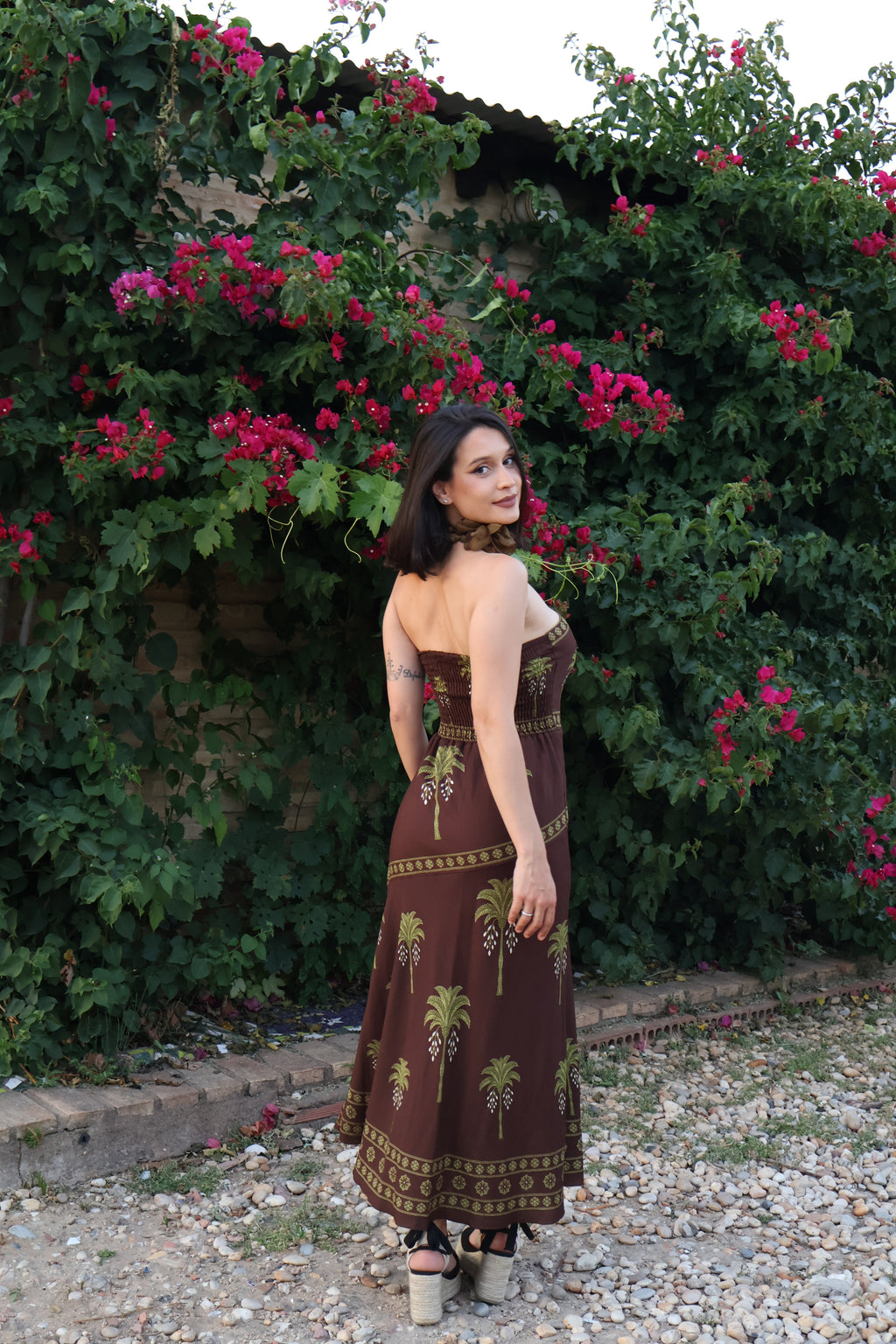 Vestido Bali Marrón