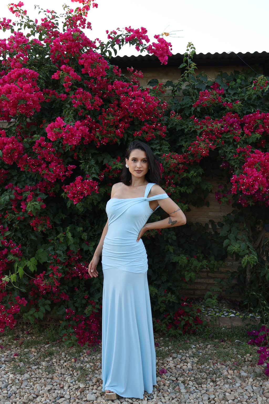 Vestido Duna Celeste