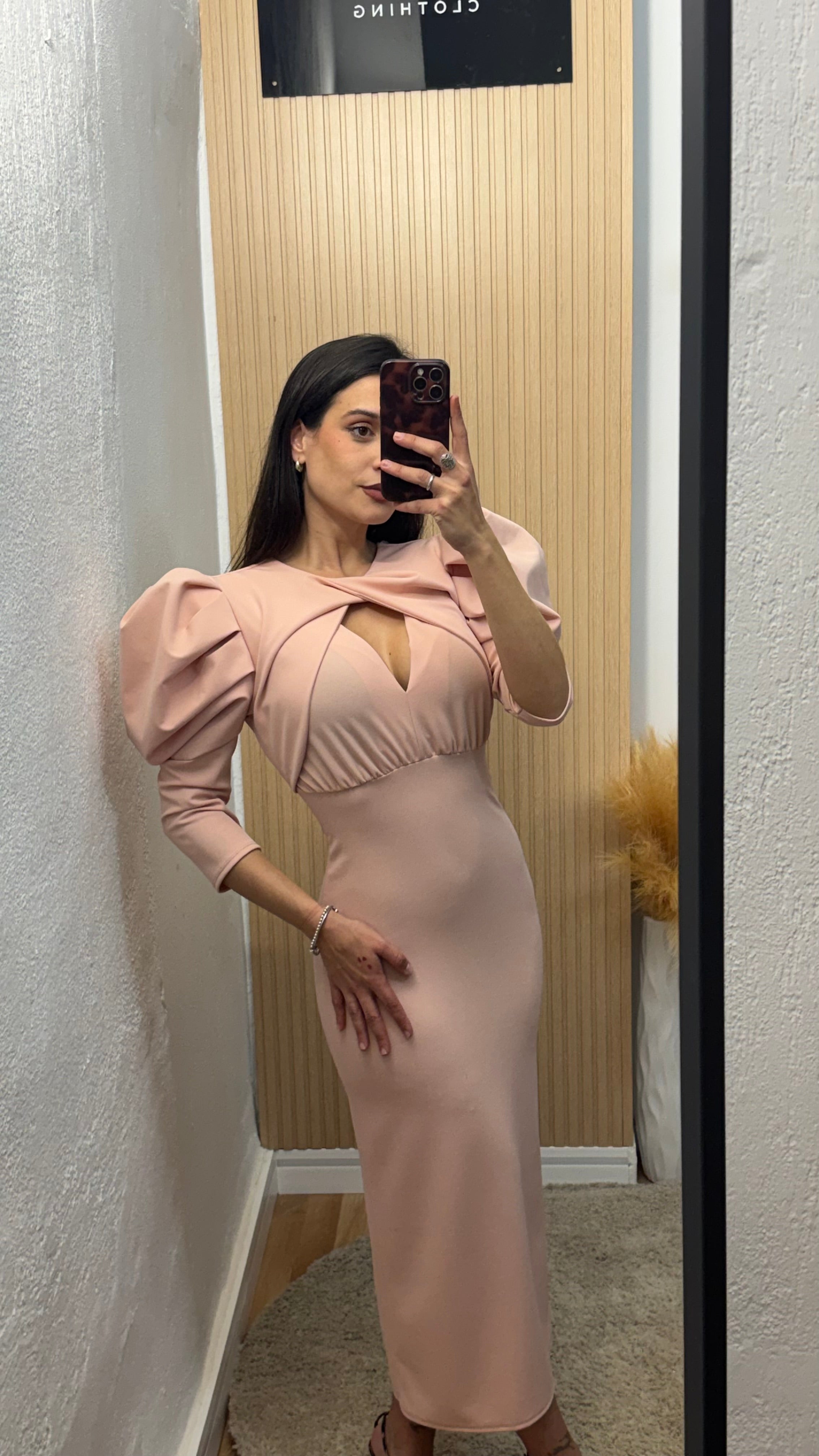 Vestido Bullón Rosa