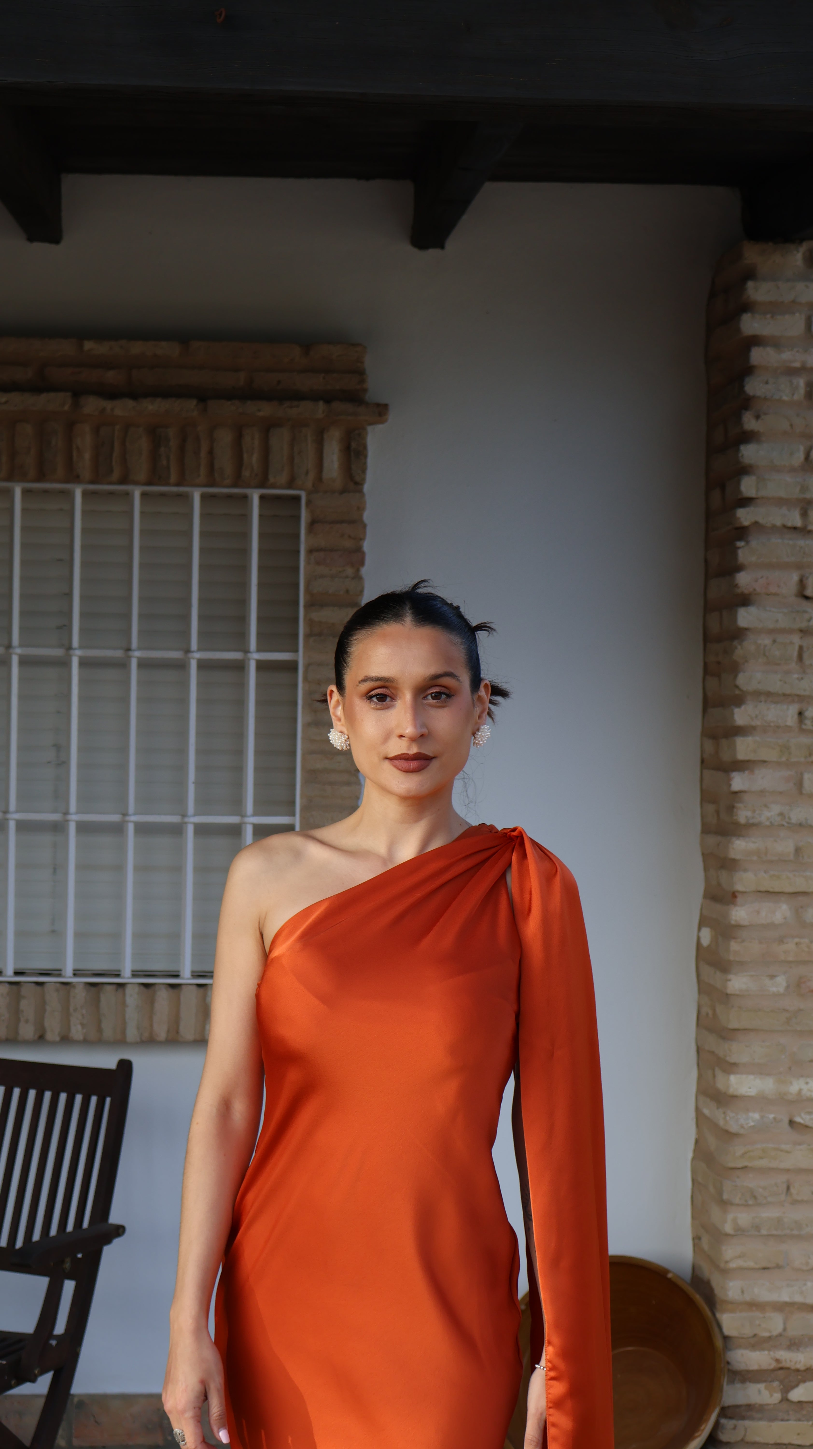 Vestido Sena Naranja