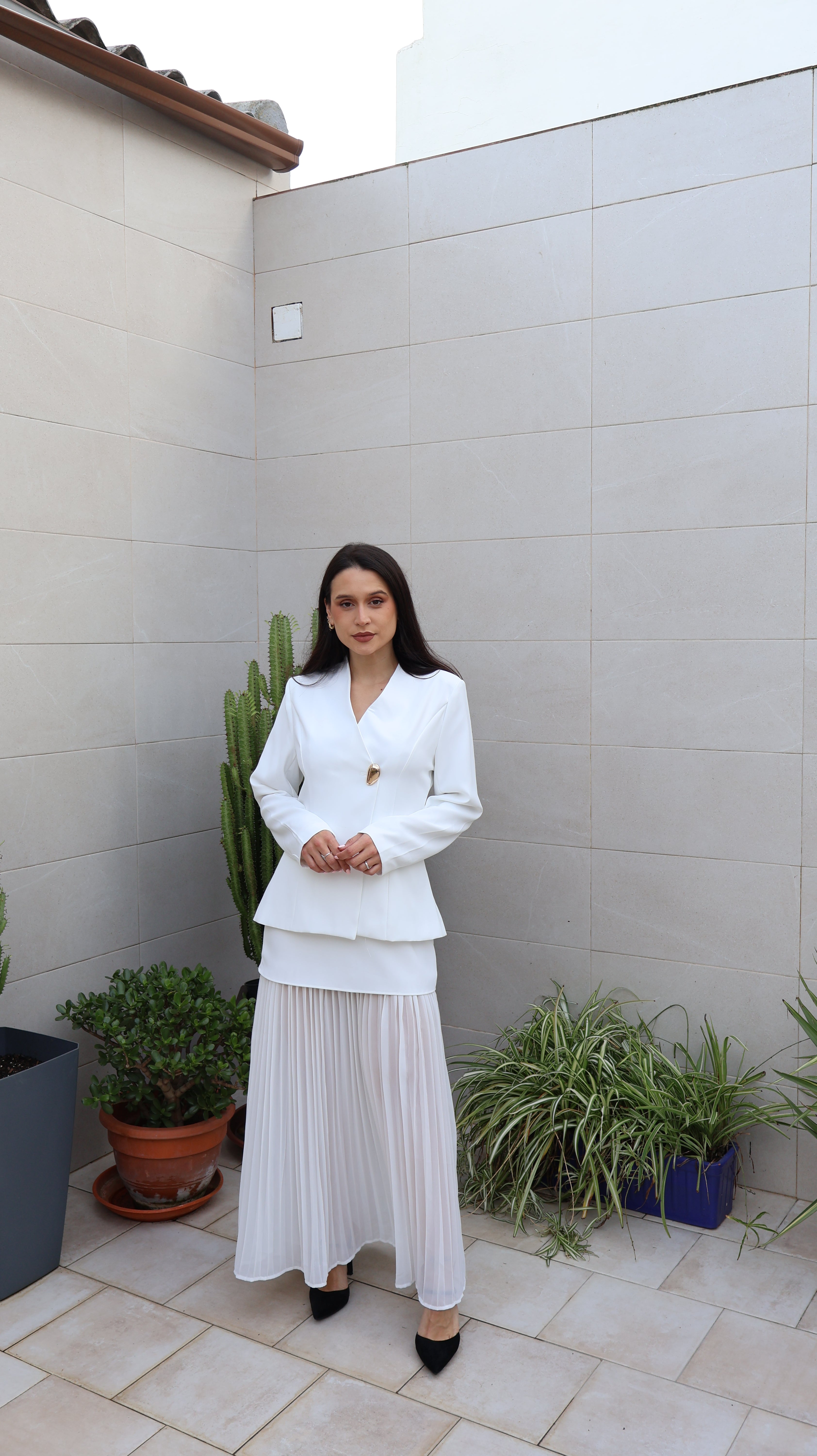 Conjunto Diana Blanco