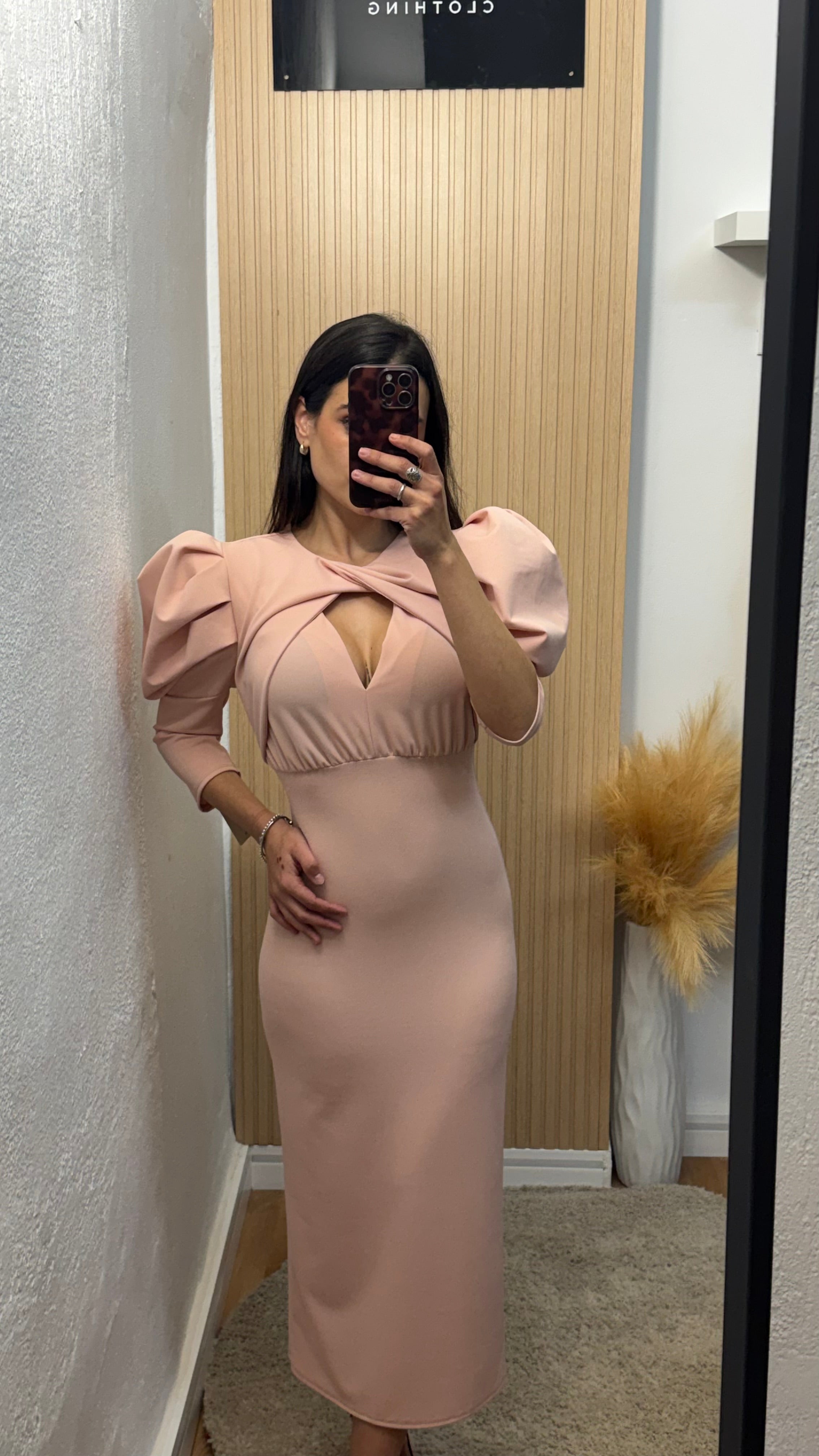 Vestido Bullón Rosa