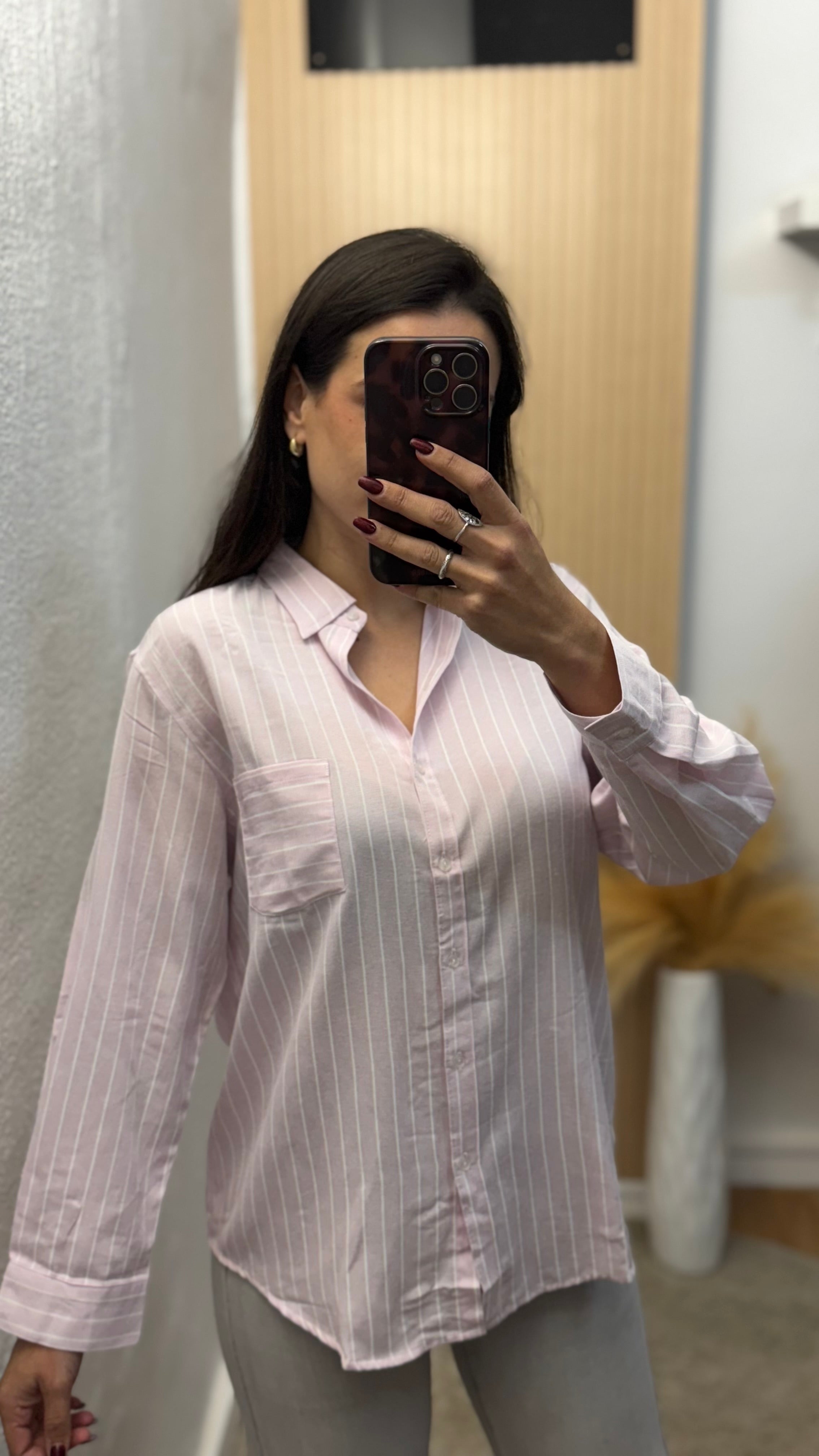 Camisa basic Rosa