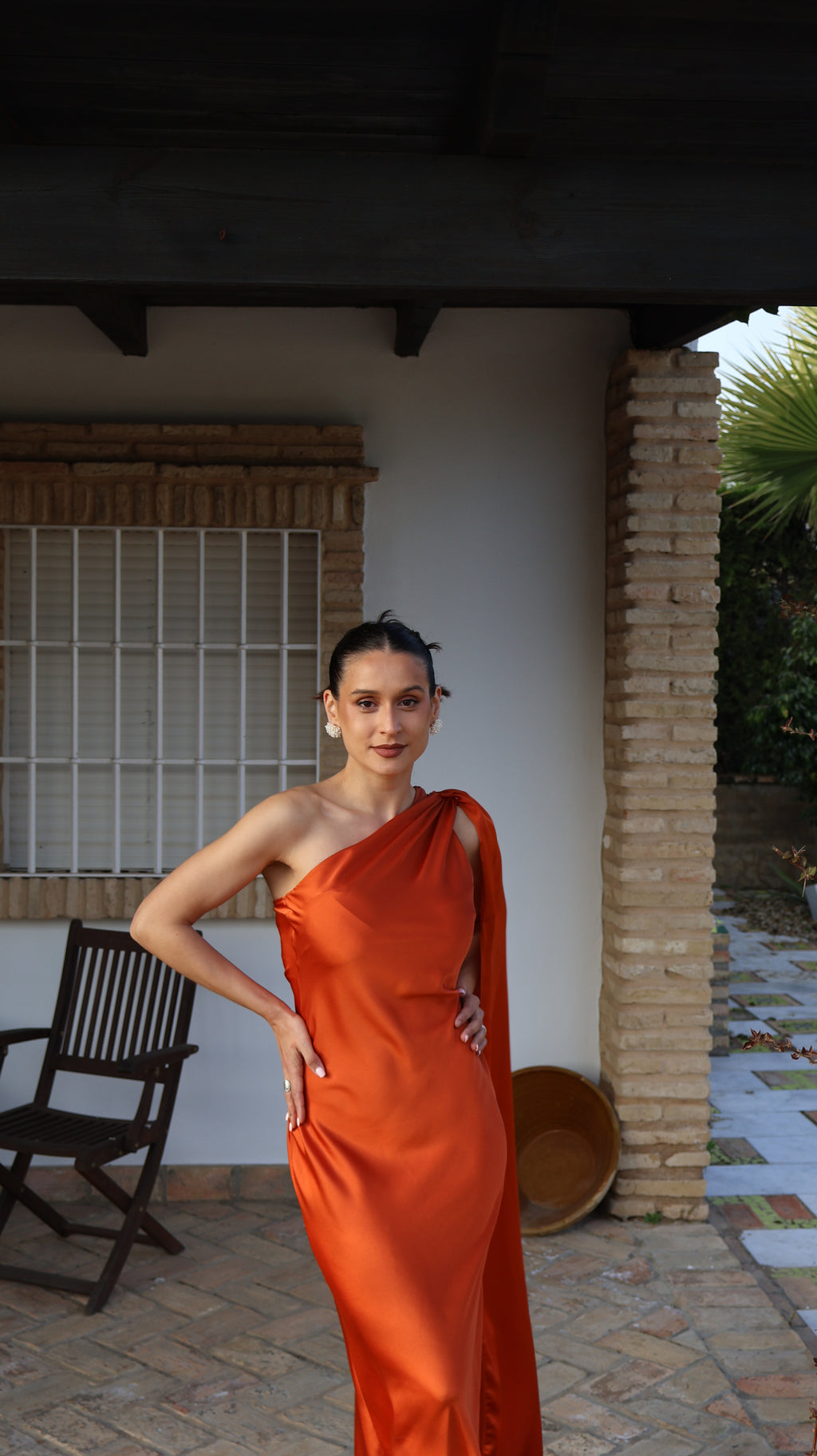 Vestido Sena Naranja