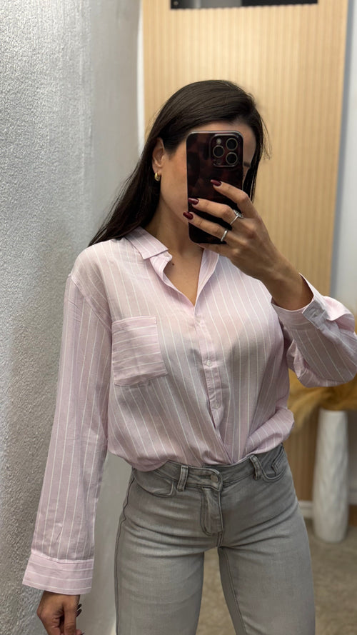 Camisa basic Rosa