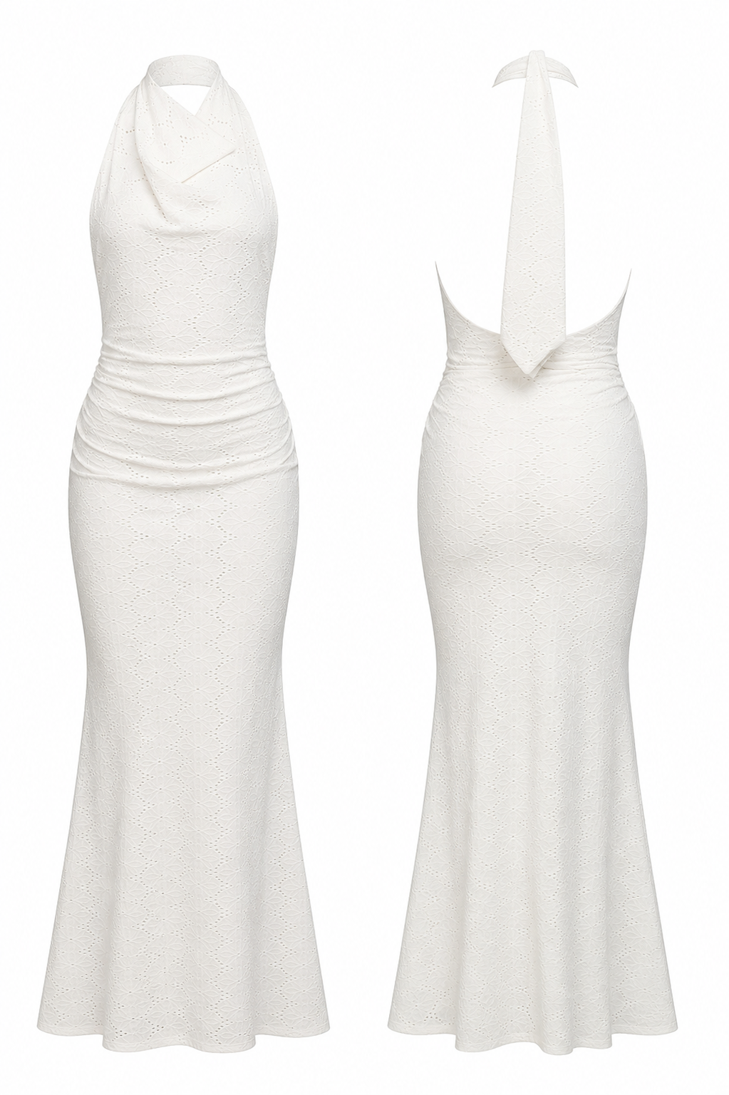 Vestido perforado